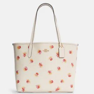 BRAND NEW COACH City Tote With Pop Floral Print